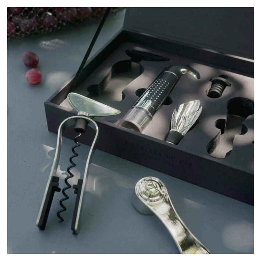 Набор инструментов для вина и шампанского L`Atelier du Vin Oeno Collection №2, в коробке