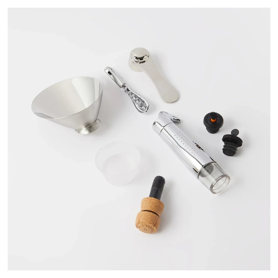 Набор инструментов для вина и шампанского L`Atelier du Vin Oeno Box Connoisseur №3, в ящике