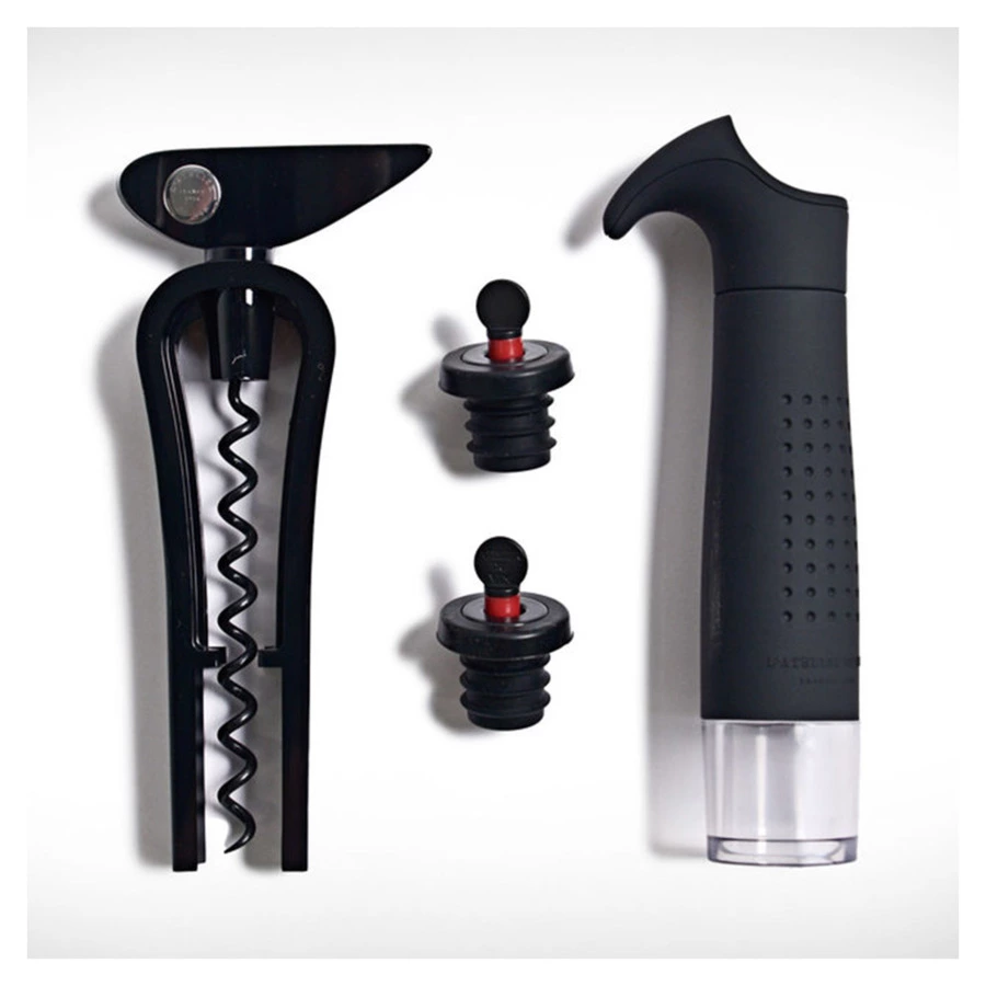 Набор инструментов для вина L`Atelier du Vin Chic Set Night, черный, п/к