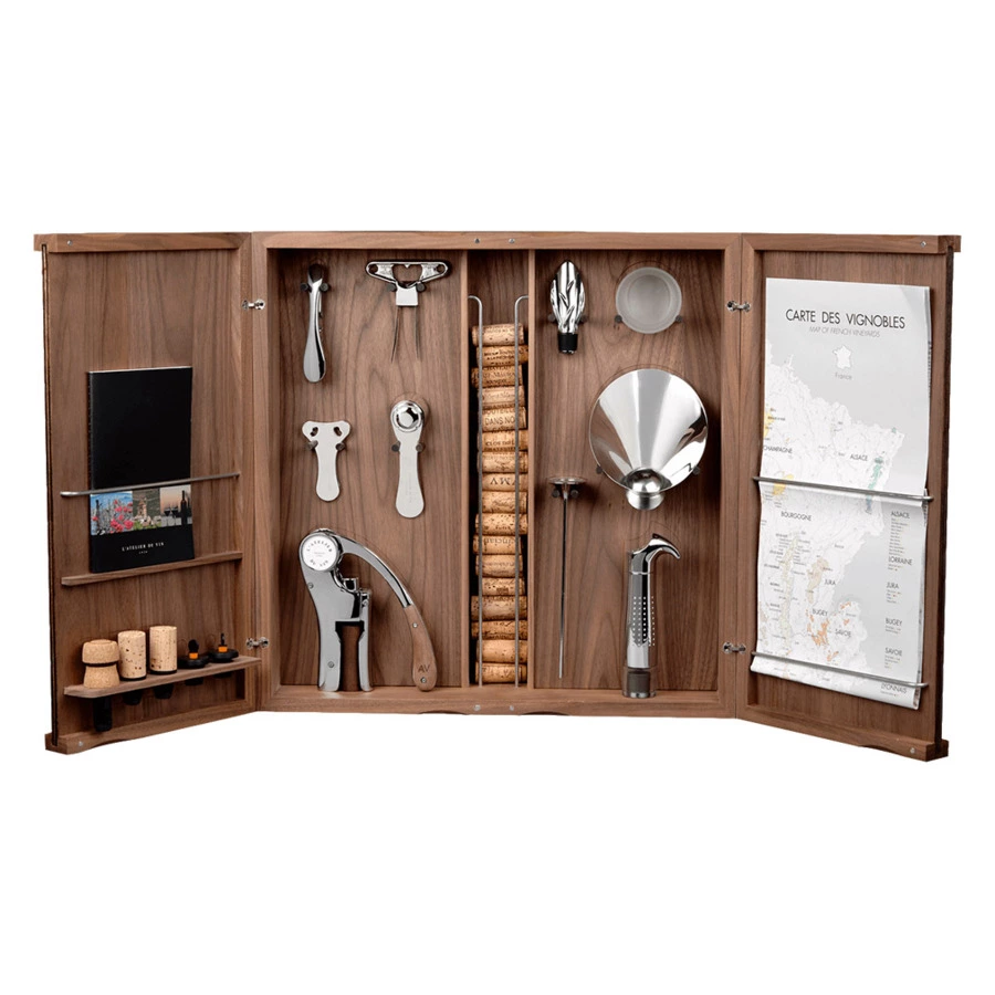 Набор инструментов для вина и шампанского L`Atelier du Vin Cabinet d`Oeno-Curiosites