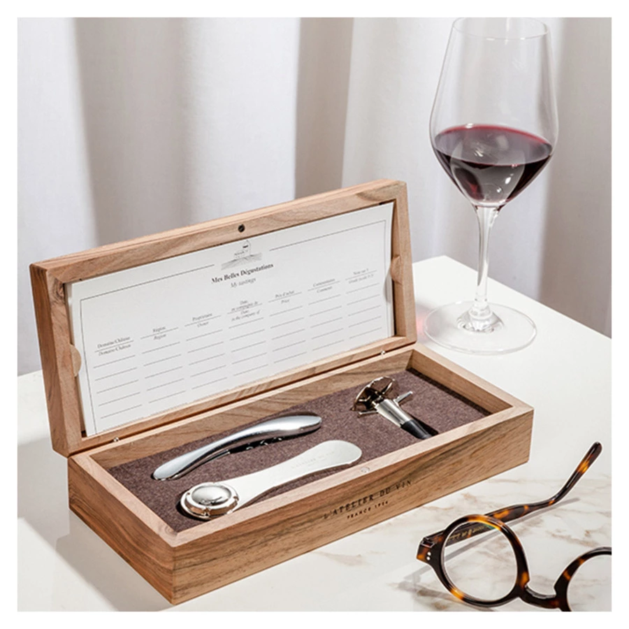 Набор инструментов для вина и шампанского L`Atelier du Vin Mini Collector №1, в коробке