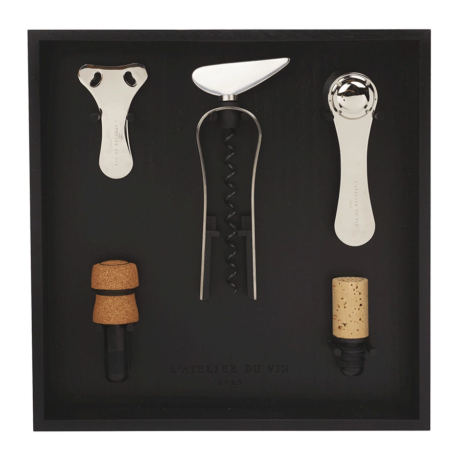 Набор инструментов для вина и шампанского L`Atelier du Vin Le Ratelier a Outils du vin