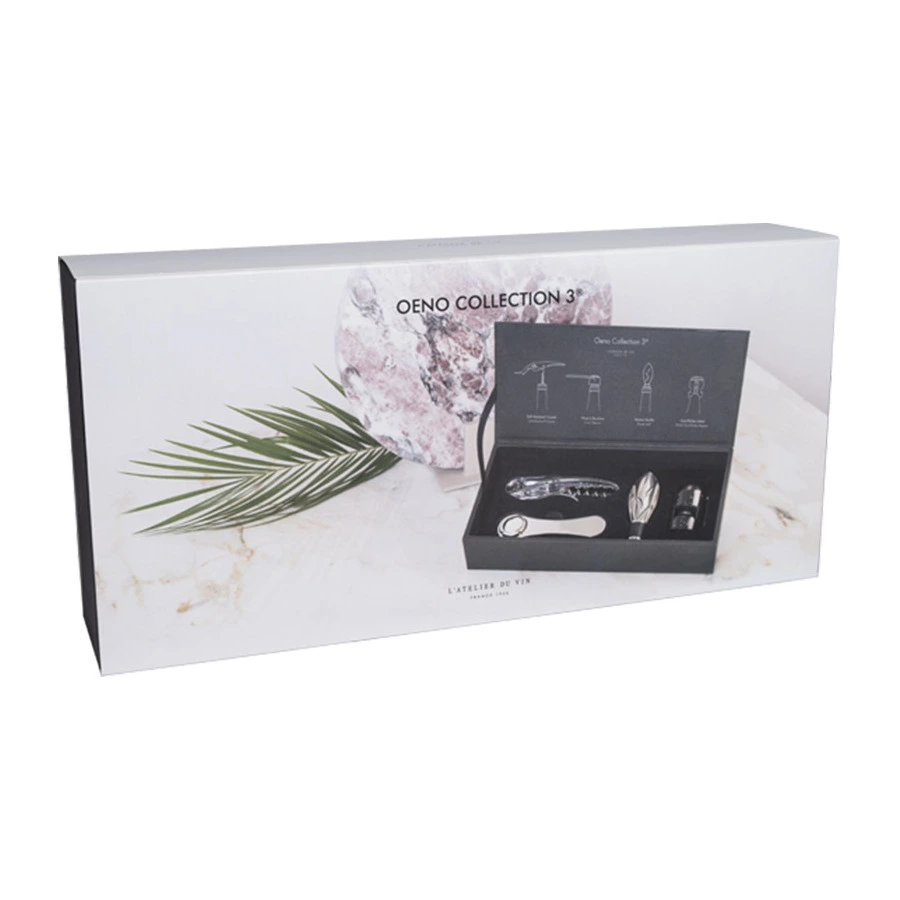 Набор инструментов для вина и шампанского L`Atelier du Vin Oeno Collection №3, в коробке