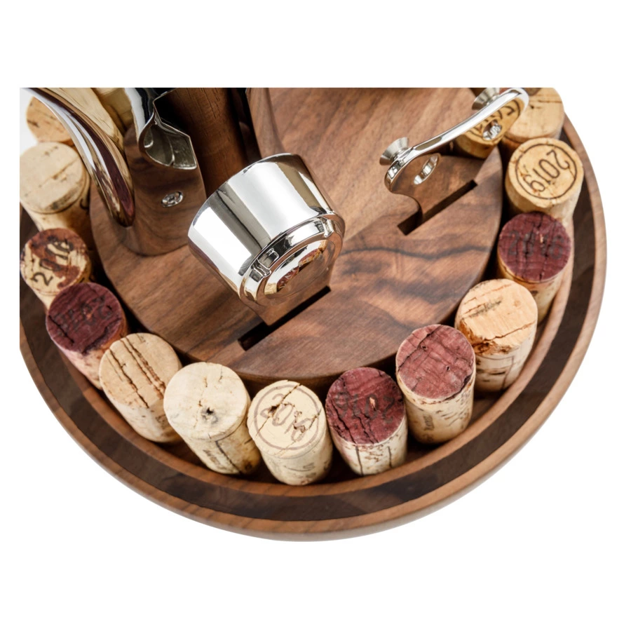 Набор инструментов для вина и шампанского L`Atelier du Vin Oeno Motion Groom, в подставке