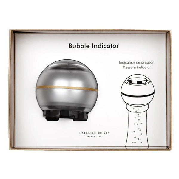 Пробка для шампанского с индикатором колличества пузырьков L`Atelier du Vin Bubble Indicator
