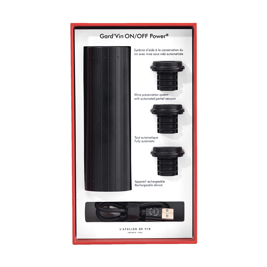 Электрическая помпа для вина L`Atelier du Vin Gard`Vin Power