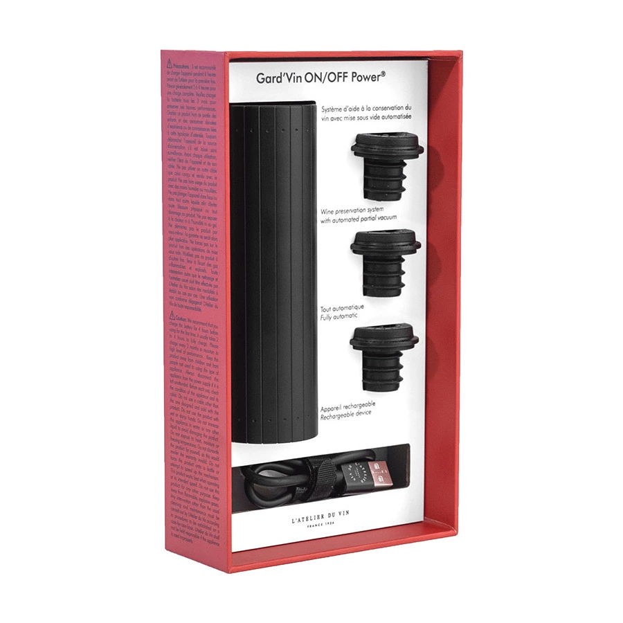 Электрическая помпа для вина L`Atelier du Vin Gard`Vin Power