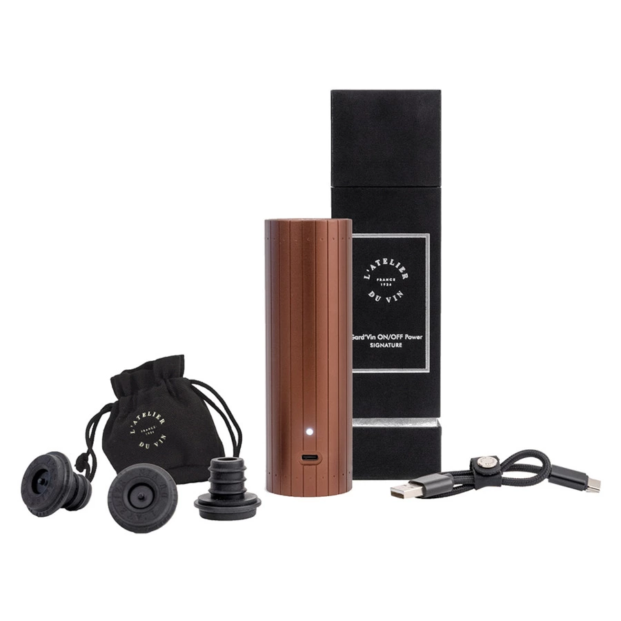 Электрическая помпа для вина L`Atelier du Vin Gard`Vin Power Signature