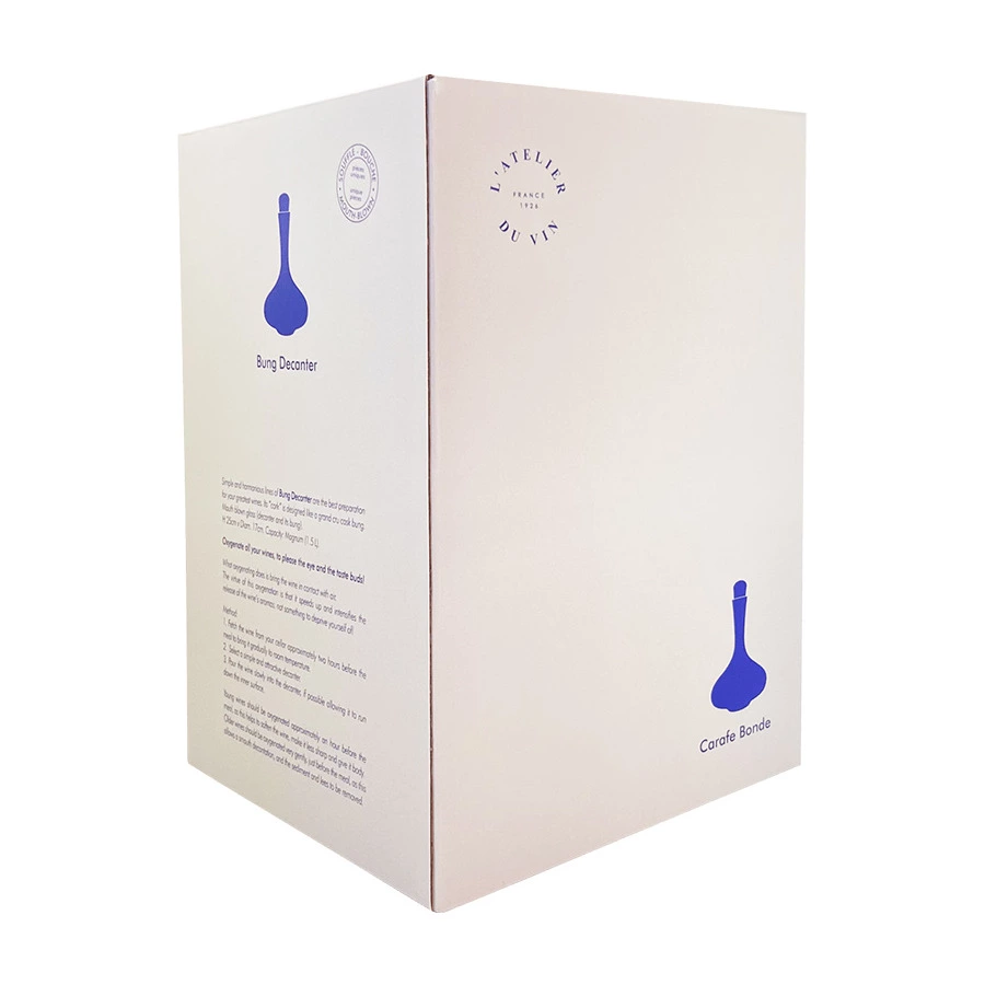 Декантер для вина L`Atelier du Vin Carafe Bonde 1 л, стекло хрустальное