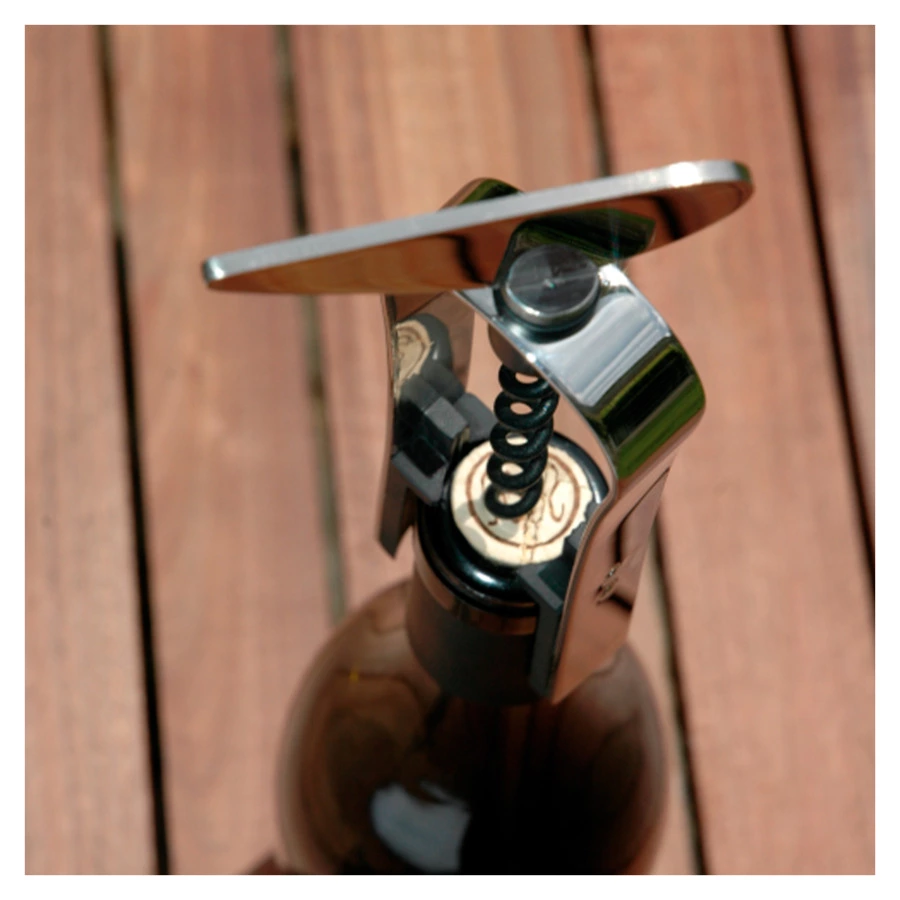 Штопор винтовой для вина L`Atelier du Vin Chic Monsieur, серебристый