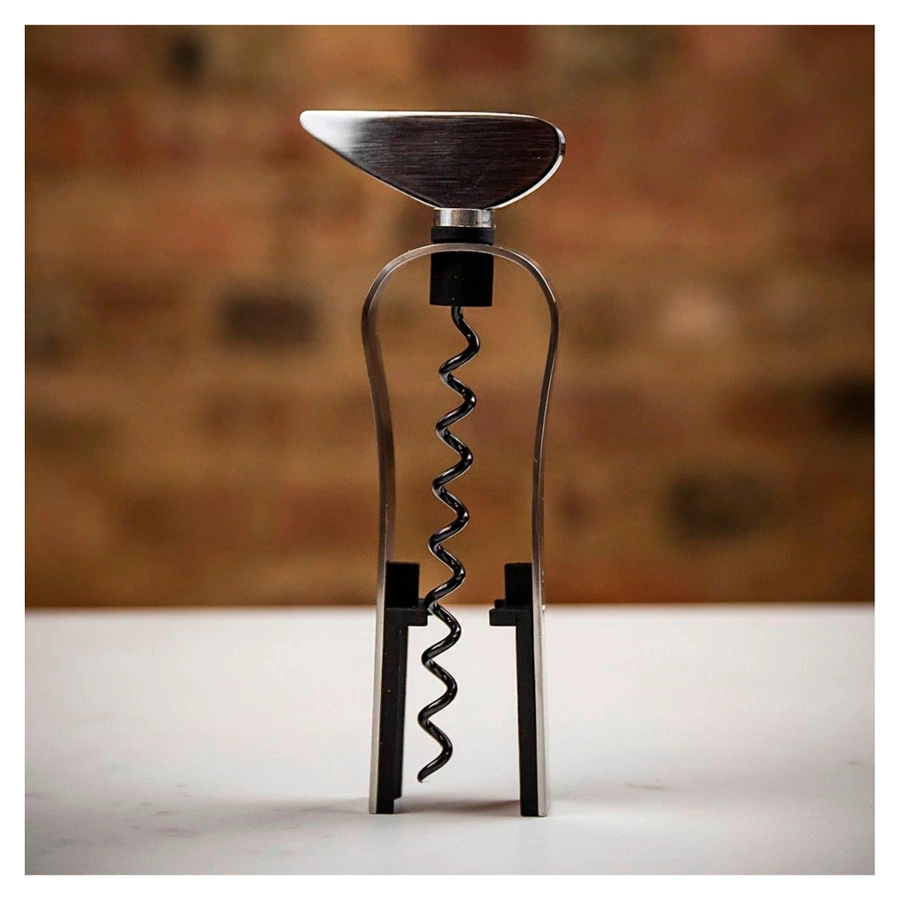 Штопор винтовой для вина L`Atelier du Vin Chic Monsieur, серебристый