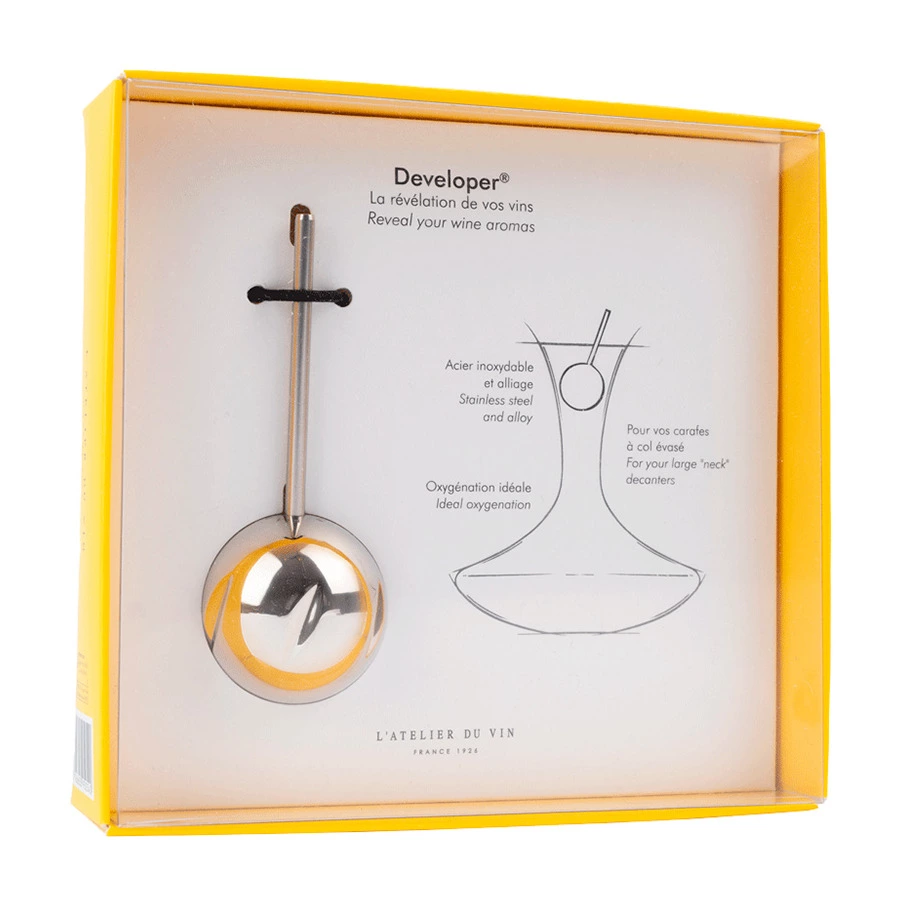 Аэратор для вина на декантер L`Atelier du Vin Developer Boule