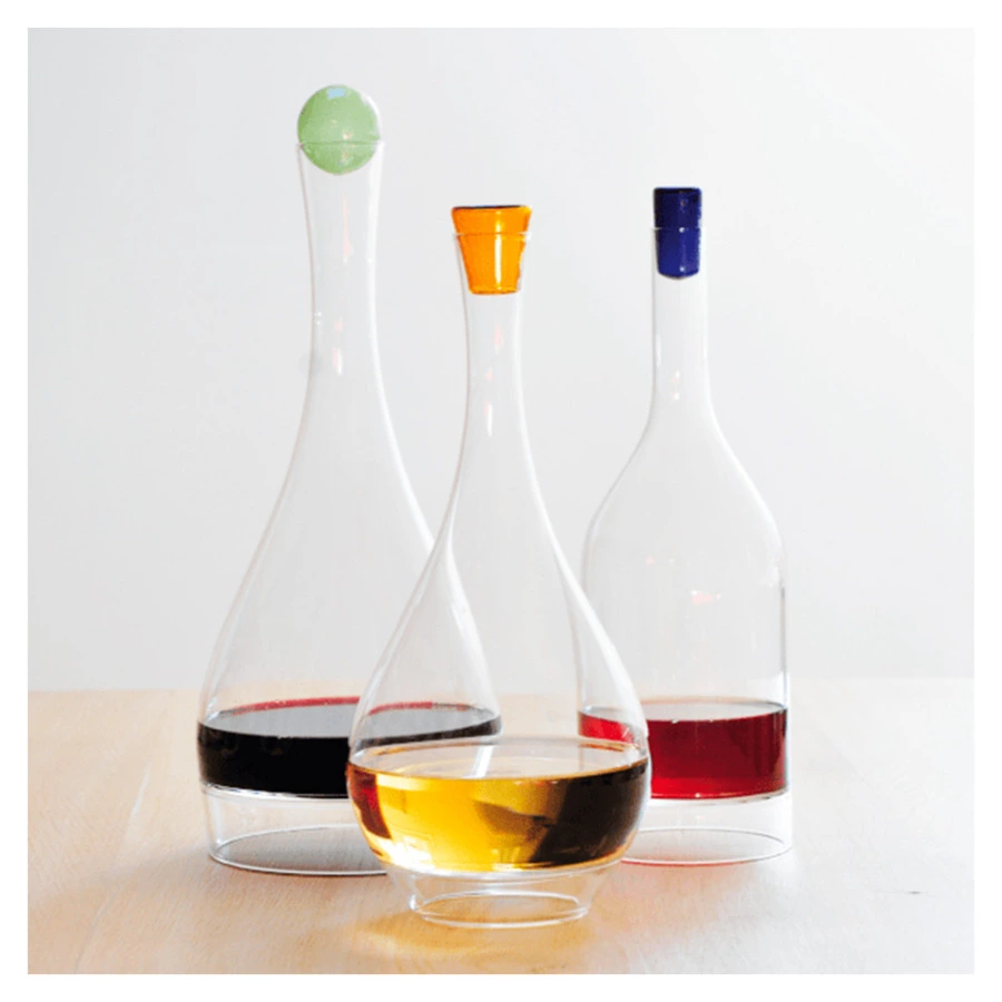 Декантер для красного и белого вина с синей пробкой L`Atelier Du Vin Carafe Perchee 750 мл