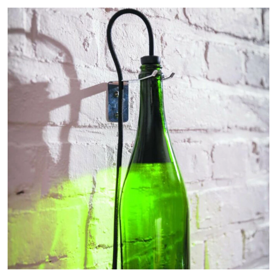 Светильник подвесной из винной бутылки L`Atelier du Vin Bouteille Torche Vert bouteille