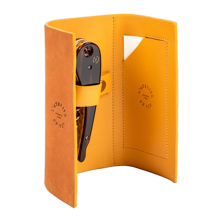 Штопор для вина в кожаном чехле L`Atelier du Vin Soft Machine Nomad