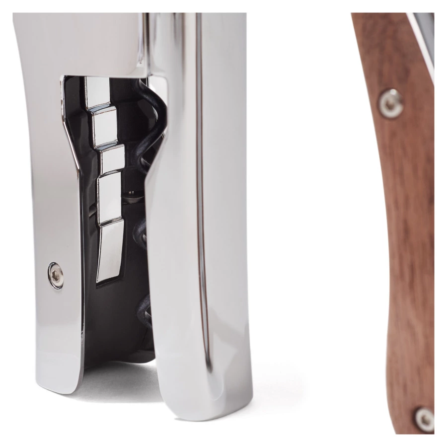 Штопор для вина рычажный L`Atelier du Vin Oeno Motion Wood & Chrome, в коробке