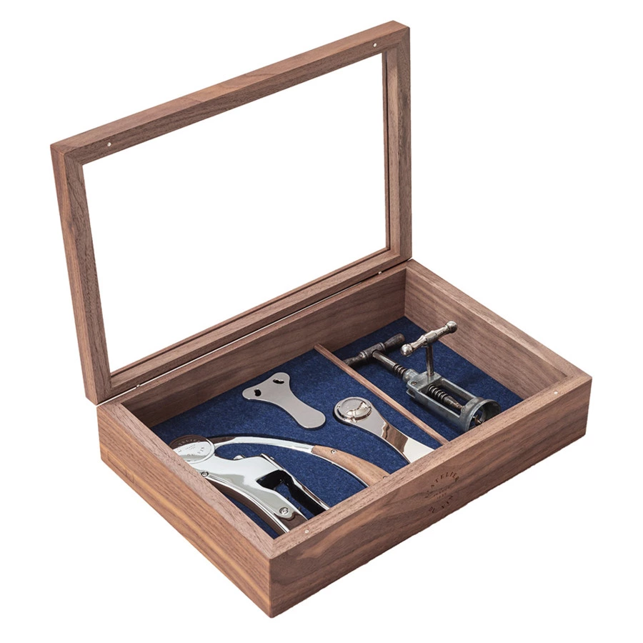 Набор инструментов для вина и шампанского с коллекционным штопором L`Atelier du Vin Le Collectionneu