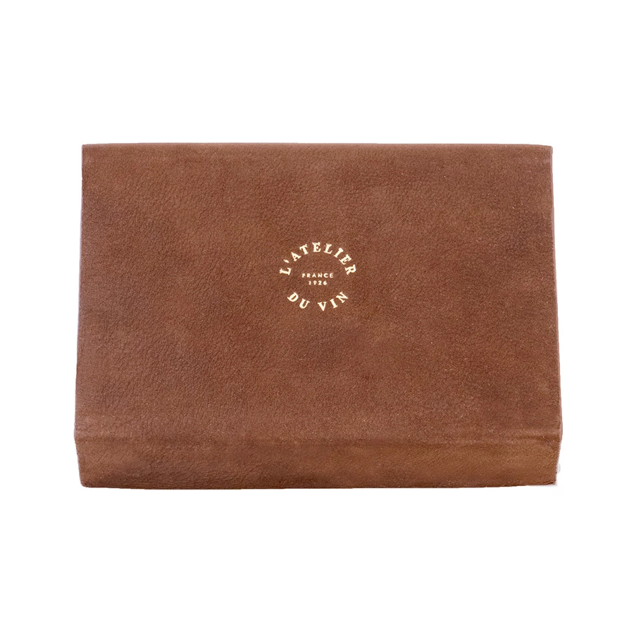 Набор для дегустации на 3 персоны L`Atelier du Vin Les Bijoux, в кожаном чехле