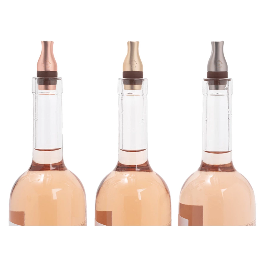 Набор из пробок для вина L`Atelier du Vin Le Trio Bouchons, 3 шт, разноцветные