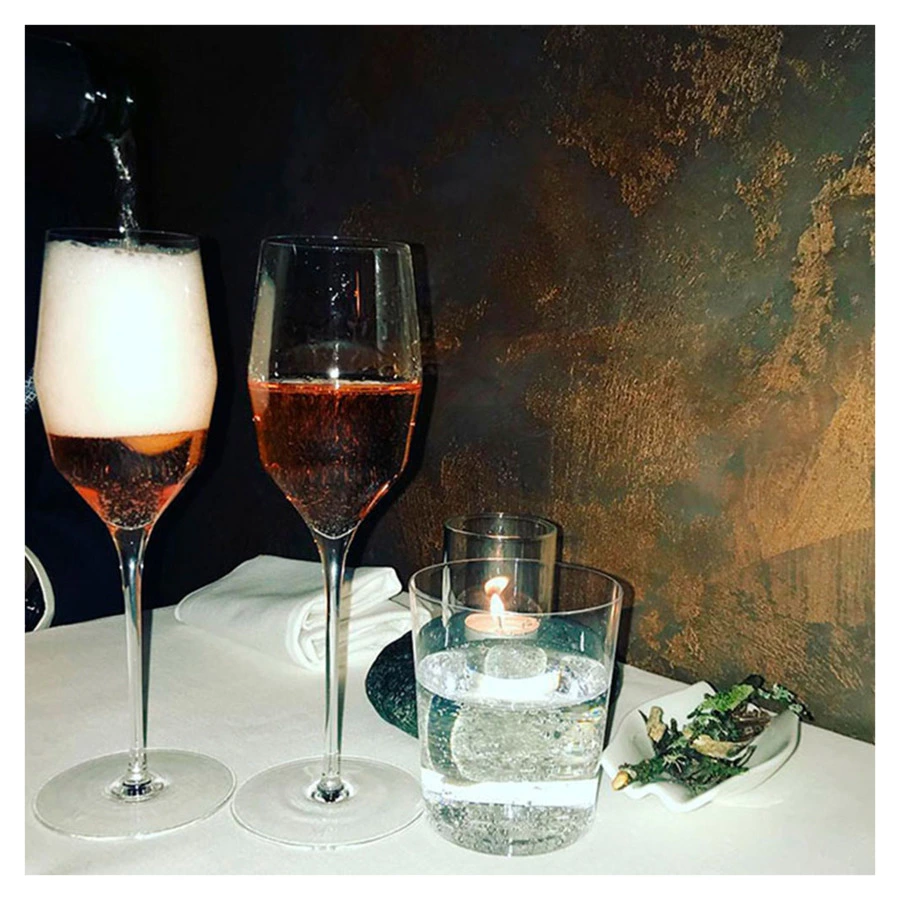 Бокалы для шампанского Markthomas Double Bend Champagne 240 мл, 2 шт, хрусталь, п/к