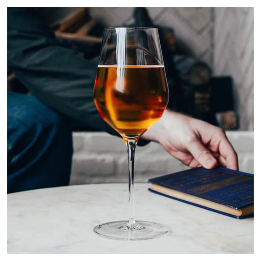 Бокалы для белого вина Markthomas Double Bend White 370 мл, 6 шт, хрусталь, п/к