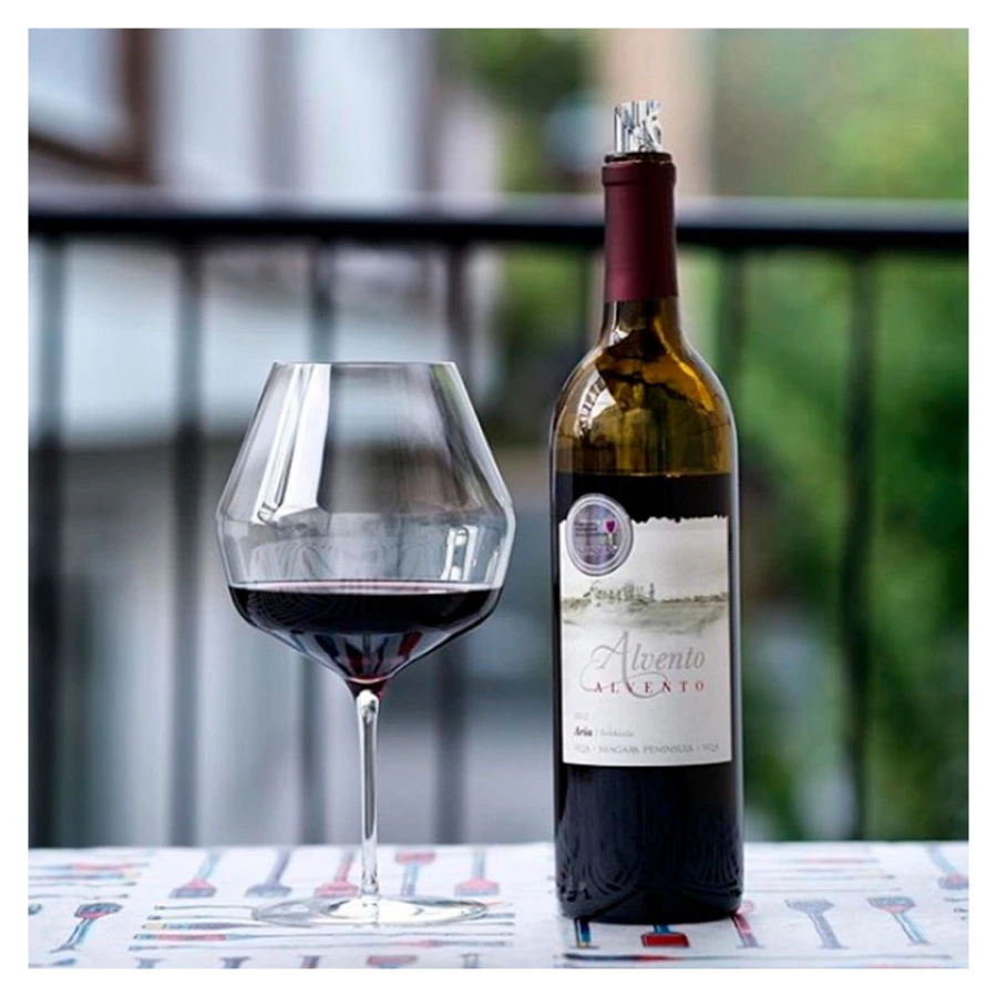 Бокалы для красного вина Markthomas Double Bend Red Burgundy 880 мл, 6 шт, , хрусталь, п/к