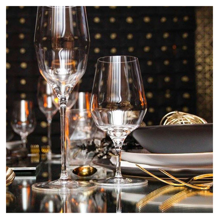 Бокалы для крепленых вин Markthomas Double Bend Sweet 300 мл, 6 шт, хрусталь, п/к