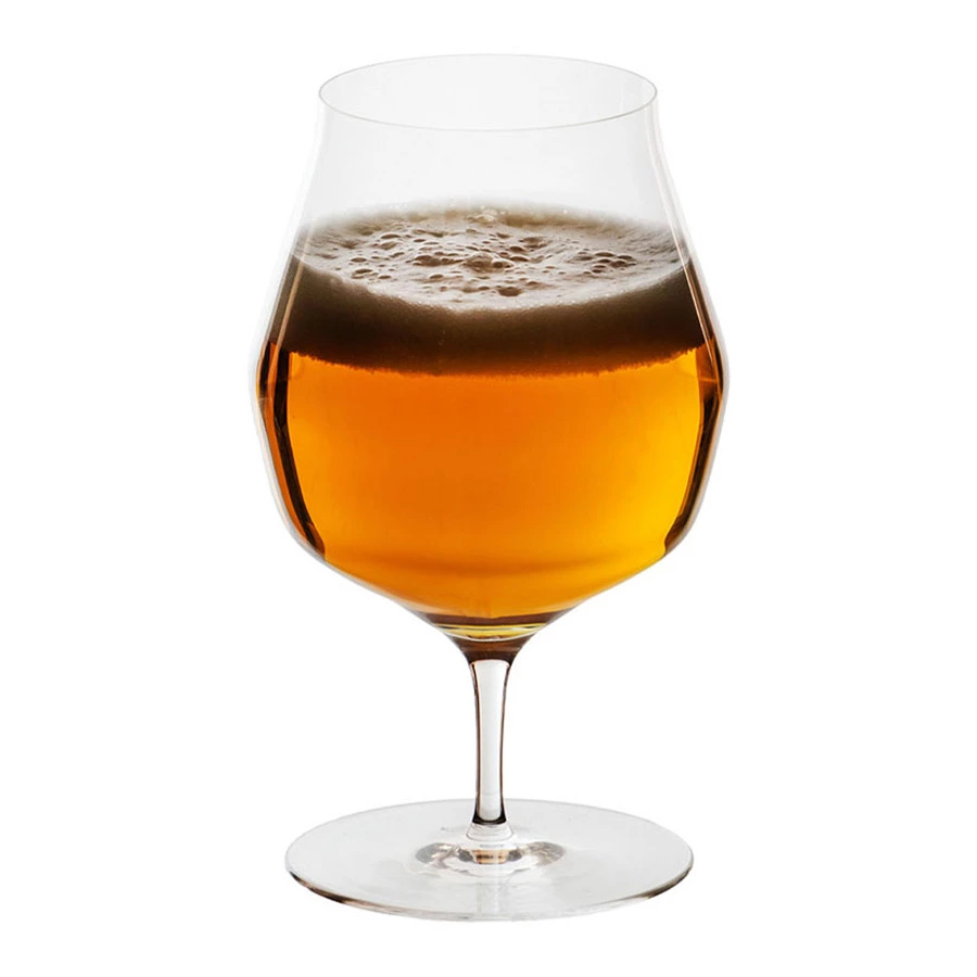 Бокалы для коньяка и пива Markthomas Double Bend Beer 470 мл, 2 шт, хрусталь, п/к