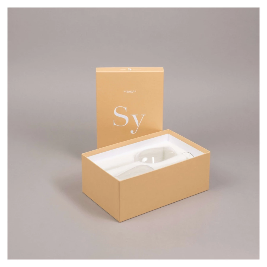 Бокалы для белых и шампанских вин Sydonios l’Universel 350 мл, 2 шт, хрусталь, п/к