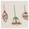 Дорожка для стола Tkano New Year Essential Christmas decorations 45х150 см, белая