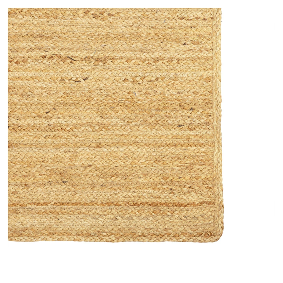 Ковер напольный Tkano Ethnic 120х180 см, джут, бежевая