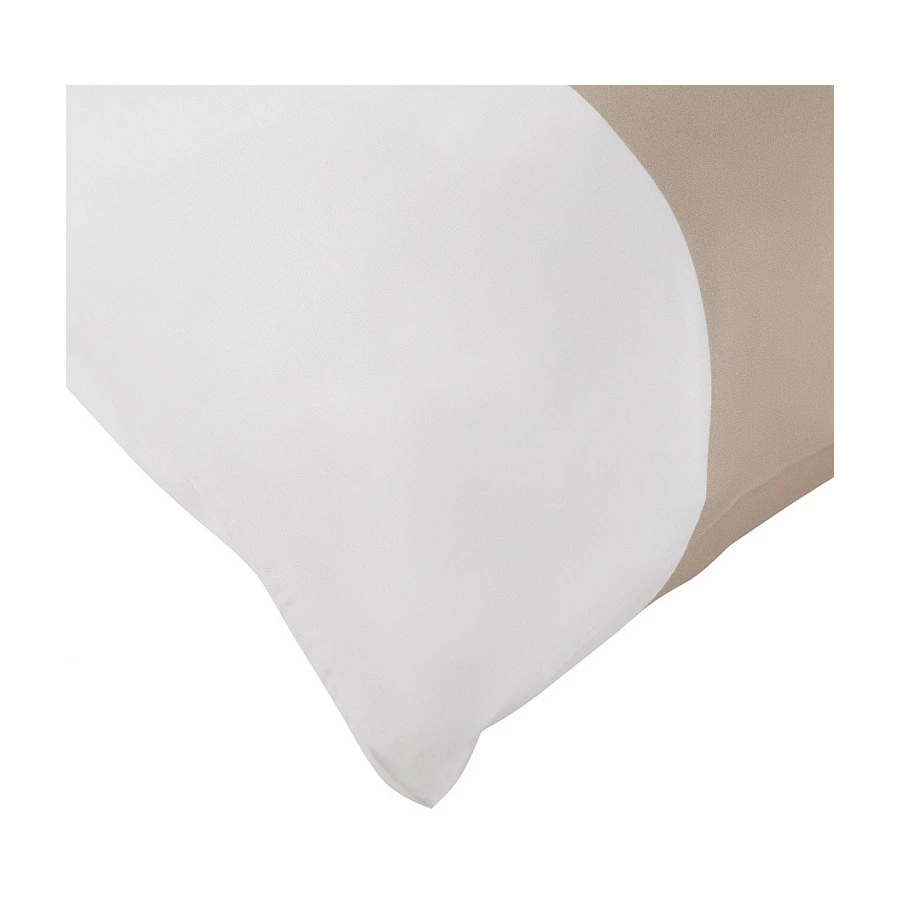 Набор из двух наволочек Tkano Freak Fruit 70х70 см, 100% сатин, бежевый