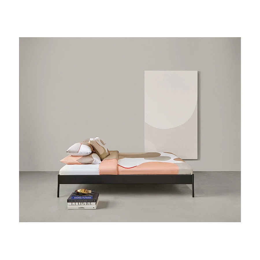 Набор из двух наволочек Tkano Freak Fruit 70х70 см, 100% сатин, бежевый