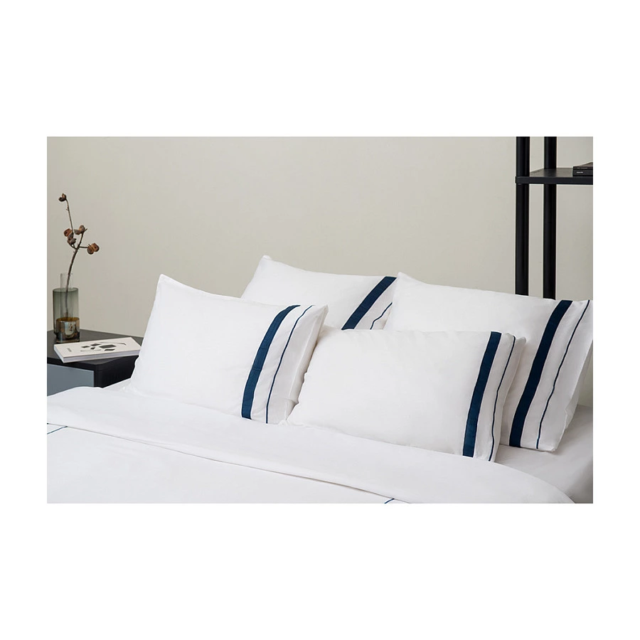 Набор из двух наволочек Tkano Essential 70х70 см, 100% сатин, белый