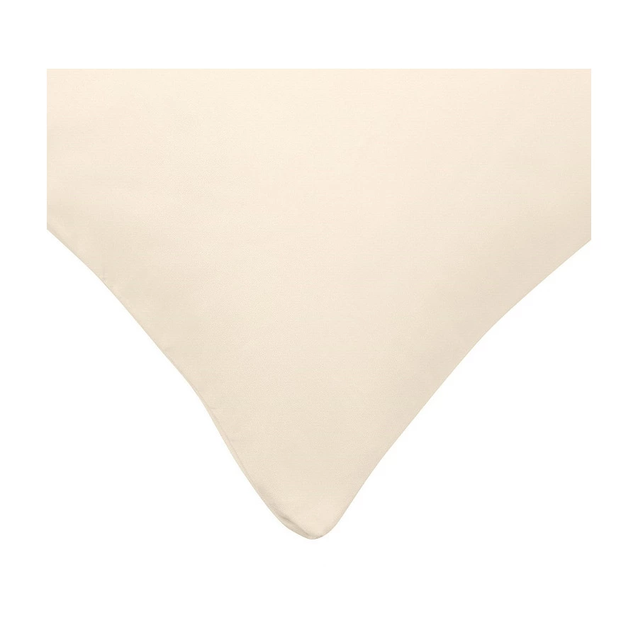 Набор из двух наволочек Tkano Essential 50х70 см, 100% сатин, кремовый