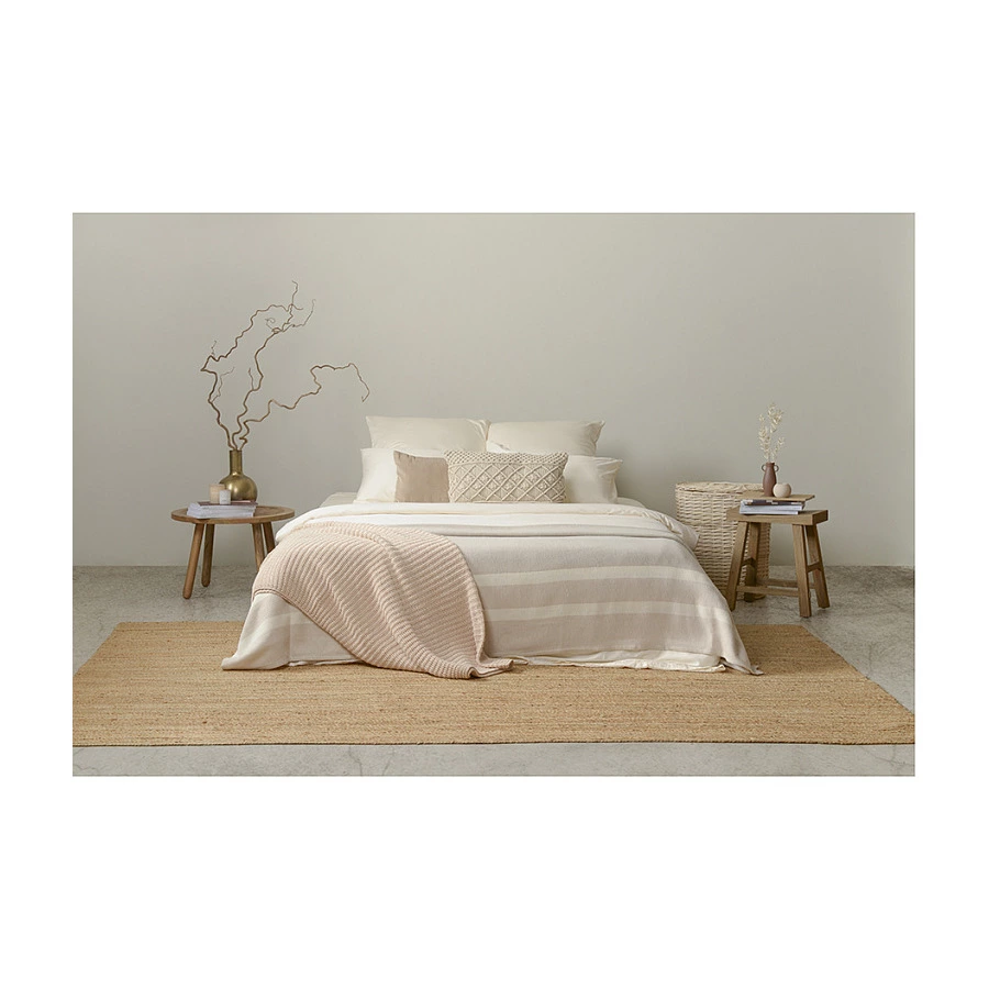 Набор из двух наволочек Tkano Essential 50х70 см, 100% сатин, кремовый