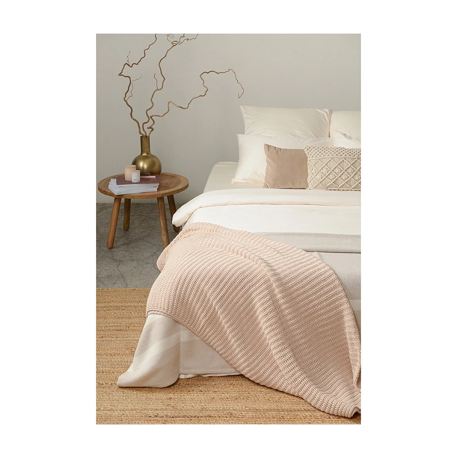 Набор из двух наволочек Tkano Essential 50х70 см, 100% сатин, кремовый