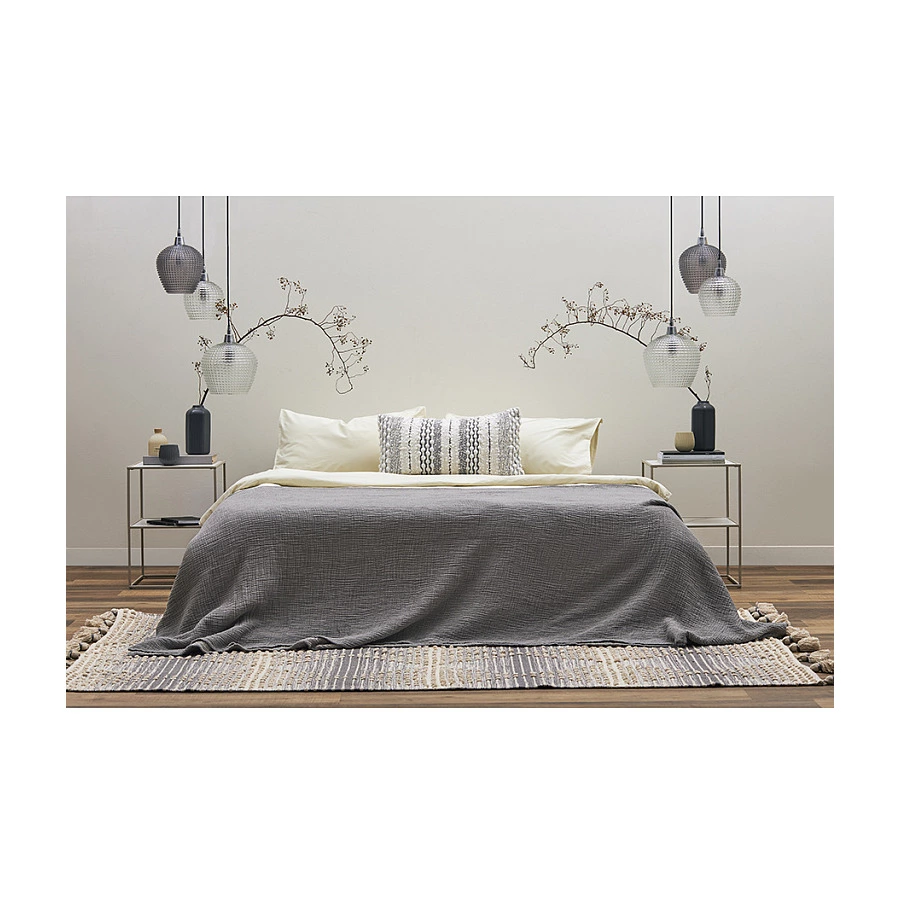 Набор из двух наволочек Tkano Essential 50х70 см, 100% сатин, бежевый