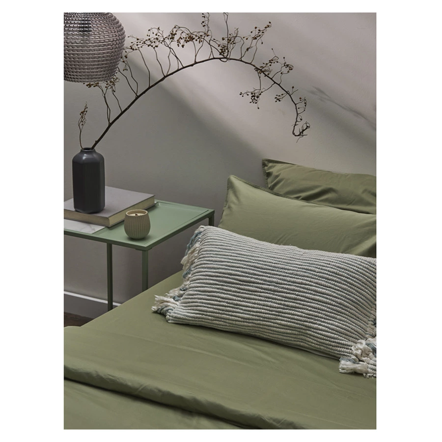 Набор из двух наволочек Tkano Essential 70х70 см, 100% сатин, цвета шалфея