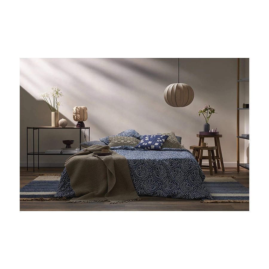 Набор из двух наволочек Tkano Scandinavian touch Спелая смородина 50х70 см, 100% хлопок, синий