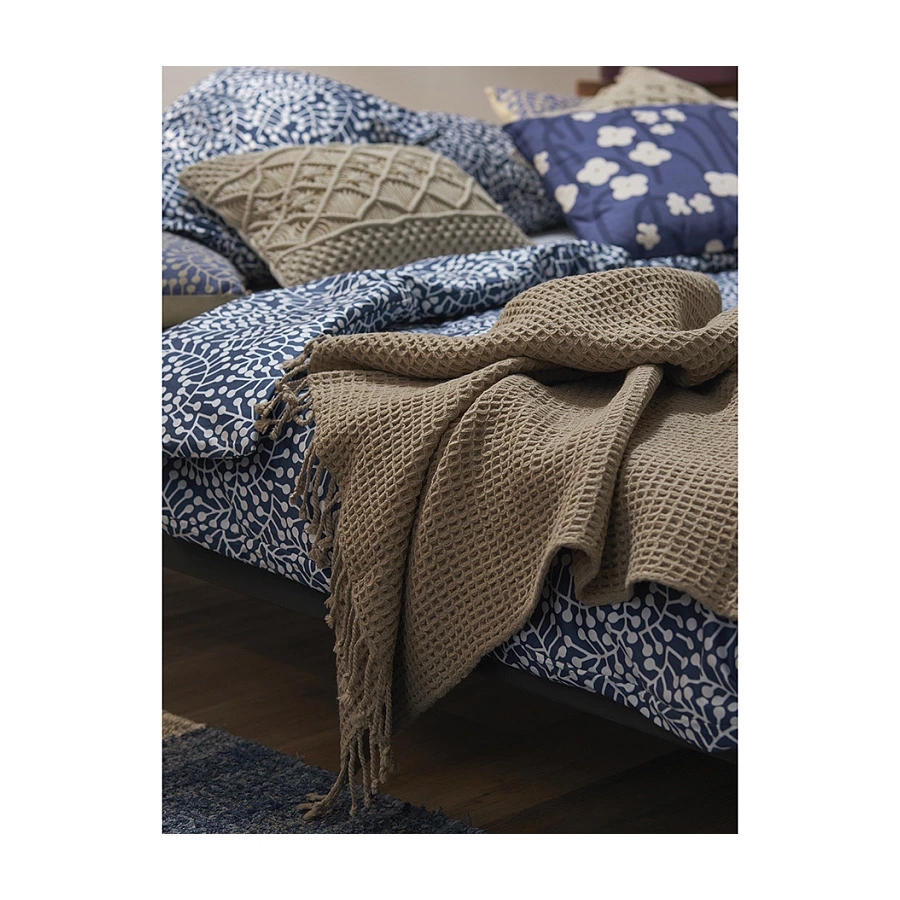 Набор из двух наволочек Tkano Scandinavian touch Спелая смородина 50х70 см, 100% хлопок, синий