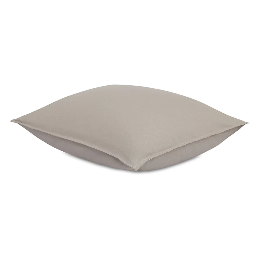 Набор из двух наволочек Tkano Essential 70х70 см, 55% лен, 45% хлопок, светло-серый