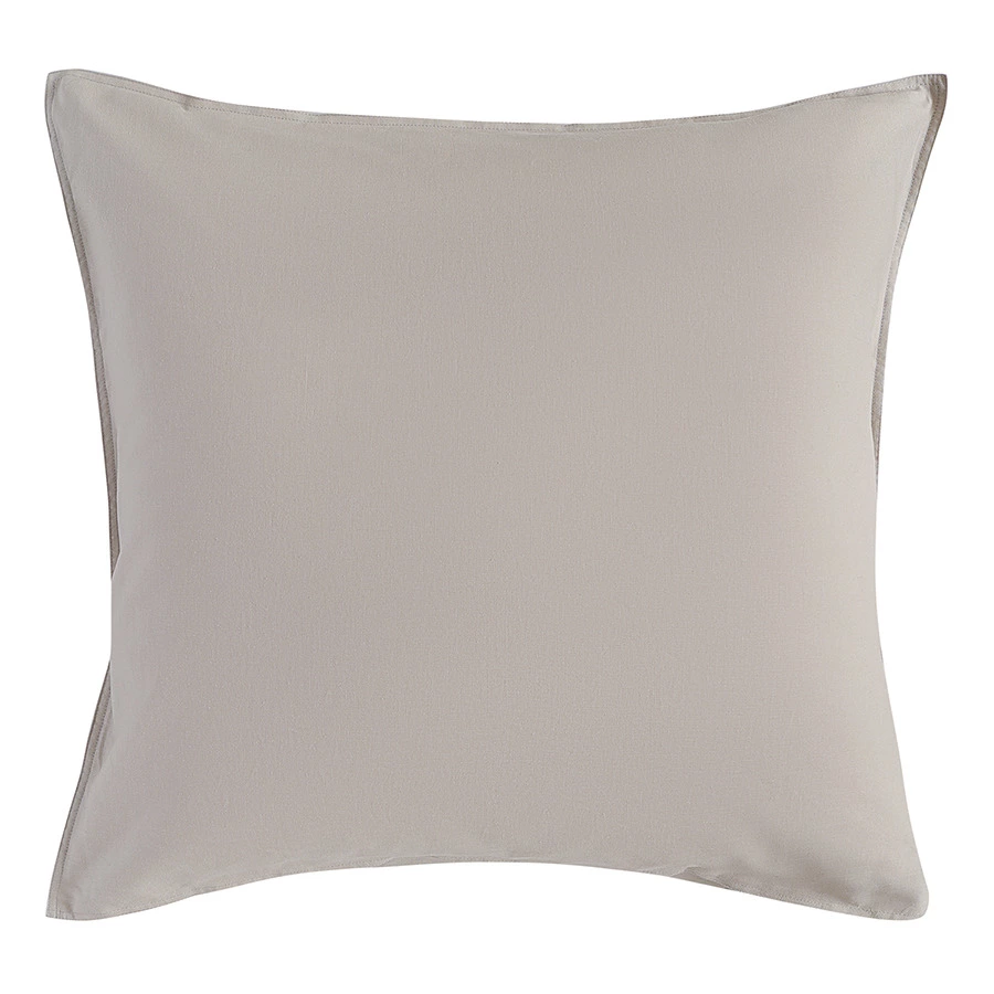 Набор из двух наволочек Tkano Essential 70х70 см, 55% лен, 45% хлопок, светло-серый