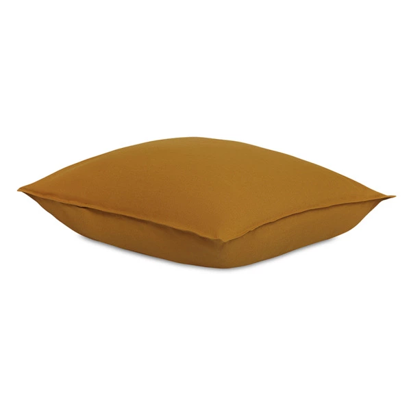 Набор из двух наволочек Tkano Essential 70х70 см, 55% лен, 45% хлопок, цвета карри