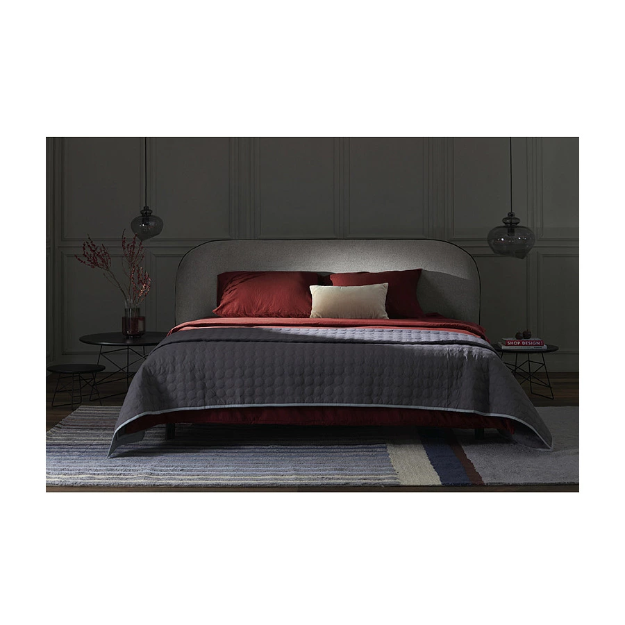 Набор из двух наволочек Tkano Essential 50х70 см, 55% лен, 45% хлопок, цвета копченой паприки