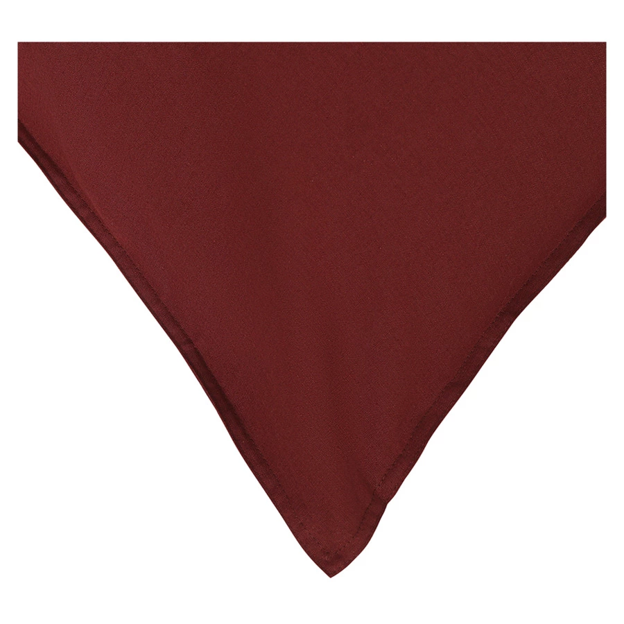 Набор из двух наволочек Tkano Essential 70х70 см, лен, хлопок, бордовый, цвета копченой паприки