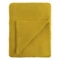 Плед Tkano Essential 130х180 см, 100% хлопок, горчичный