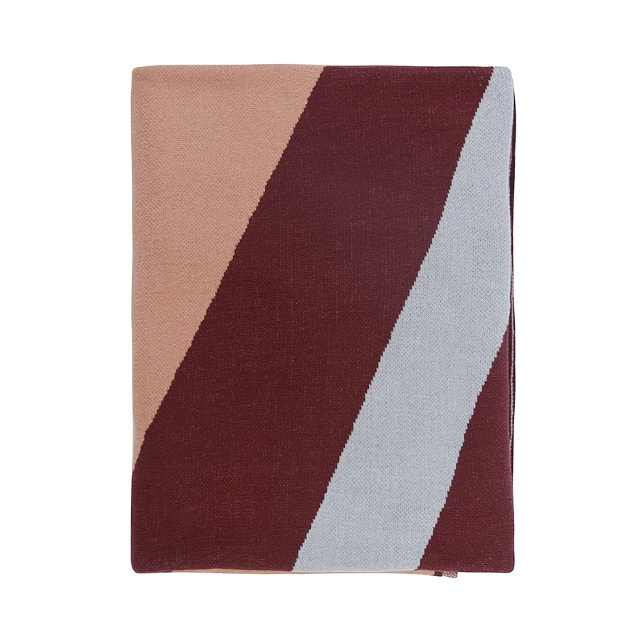 Плед Tkano Terra Tulip field 130х180 см, 100% хлопок, мультиколор