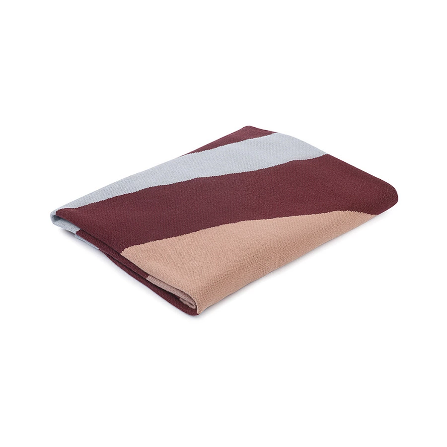 Плед Tkano Terra Tulip field 130х180 см, 100% хлопок, мультиколор