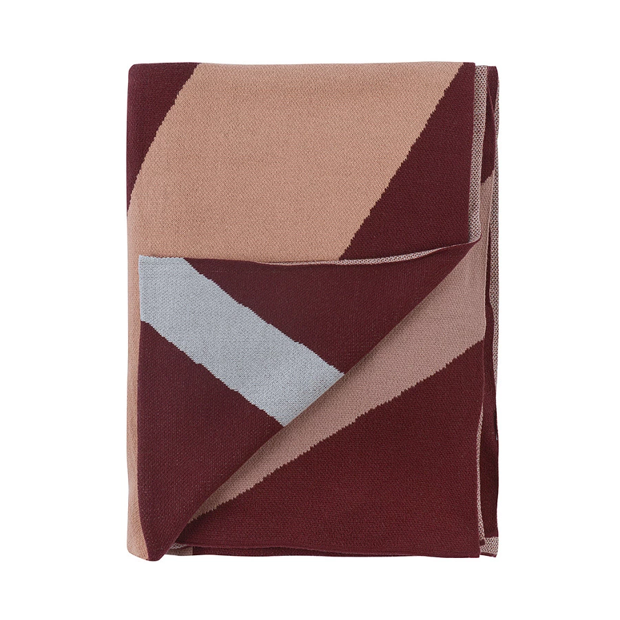 Плед Tkano Terra Tulip field 130х180 см, 100% хлопок, мультиколор